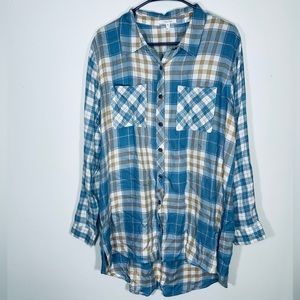 Women’s Maurices Plaid Shirt